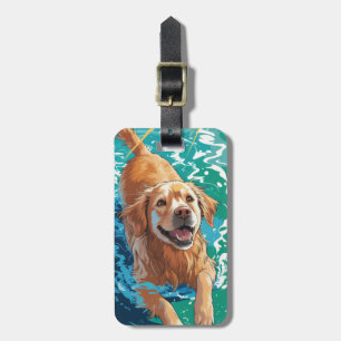 Gepäckanhänger Golden Retriever