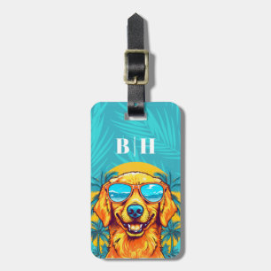 Gepäckanhänger Golden Retriever