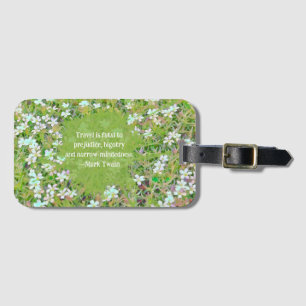 Gepäckanhänger, GREEN, WEISS/REISETISCH Gepäckanhänger