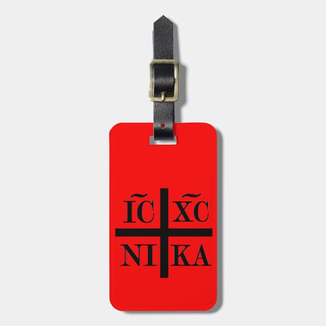 Gepäckanhänger ICs XC NIKA (Vorderseite vertikal)
