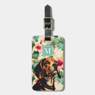 Gepäckanhänger mit Beagle-Motiv