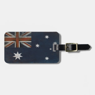 Gepäckanhänger mit Flagge von Australien