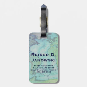 Gepäckanhänger rund um die Welt