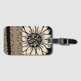 Gepäckanhänger: Sonnenblumensafari Gepäckanhänger