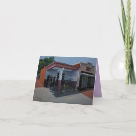 Gepäckaufbewahrung Dankeskarte