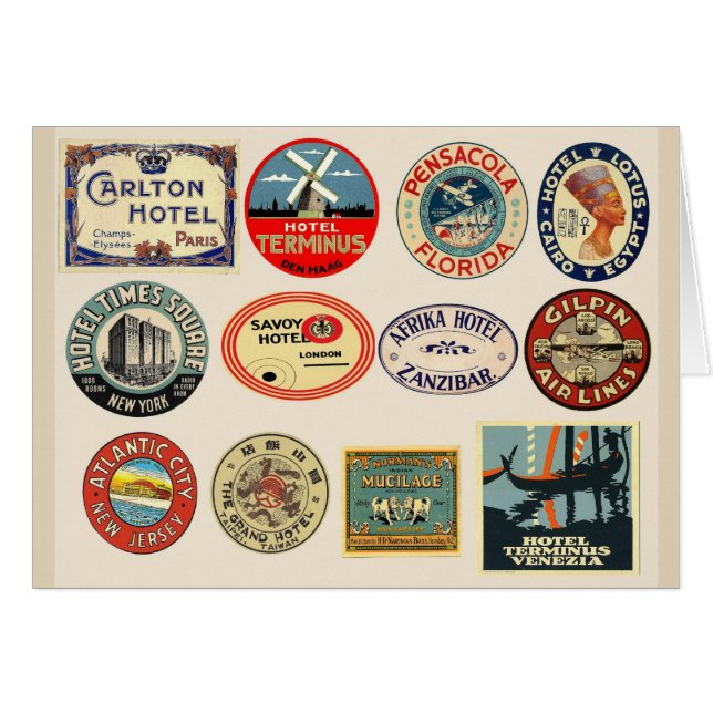 Gepäckaufkleber (Vorderseite (Horizontal))