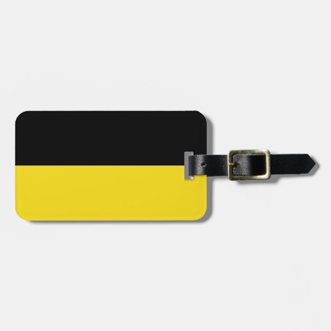 Gepäckmarke Baden-Württemberg Gepäckanhänger (Vorderseite horizontal)