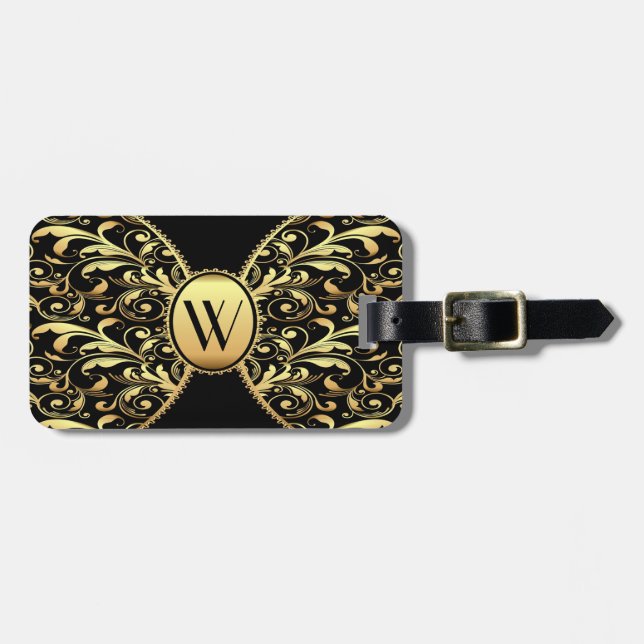 Gepäckmarke - Beutel, Briefkasten, Tasche Gepäckanhänger (Vorderseite horizontal)