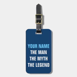 Gepäckmarke   Die Mythen des Mannes Gepäckanhänger