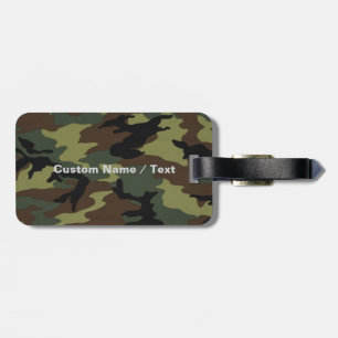 Gepäckmarke für die benutzerdefinierte Camouflage Gepäckanhänger