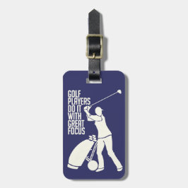 Gepäckmarke für Golf Player Gepäckanhänger