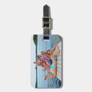 Gepäckmarke für kundenspezifisches Foto - bearbeit Gepäckanhänger