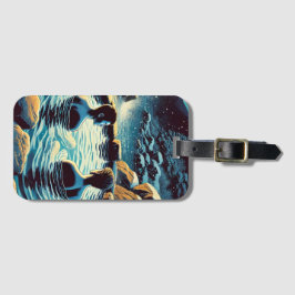 Gepäckmarke - Junge Männer in Onsen Gepäckanhänger