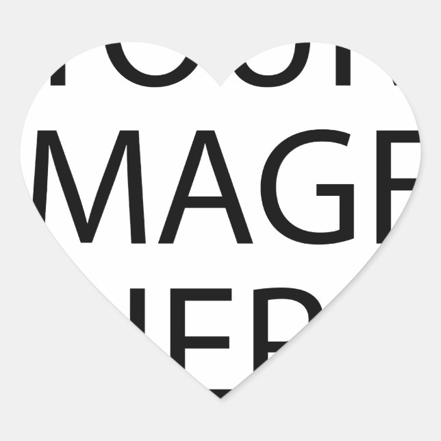 Gepäckmarke Karma Herz-Aufkleber (Vorderseite)