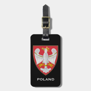 Gepäckmarke POLEN Gepäckanhänger