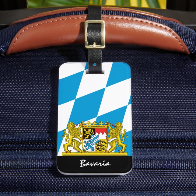 Gepäckmarken des Patriotischen Bayern, Bayerische  Gepäckanhänger (Vorderseite Insitu 2)