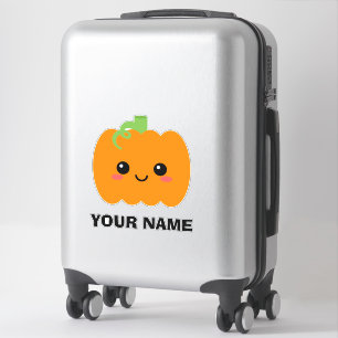 Gepäcknamensticker, Niedlicher Pumpkin Aufkleber
