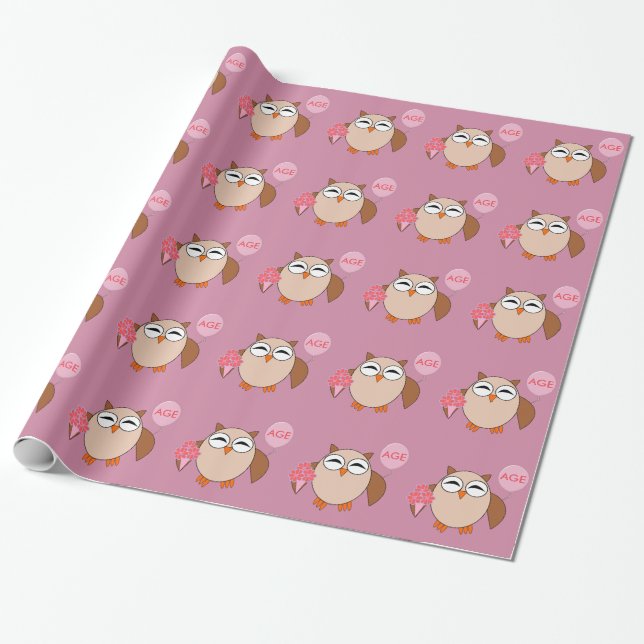 Gepäckpapier für das benutzerdefinierte Alter Gebu Geschenkpapier (Ungerollt)
