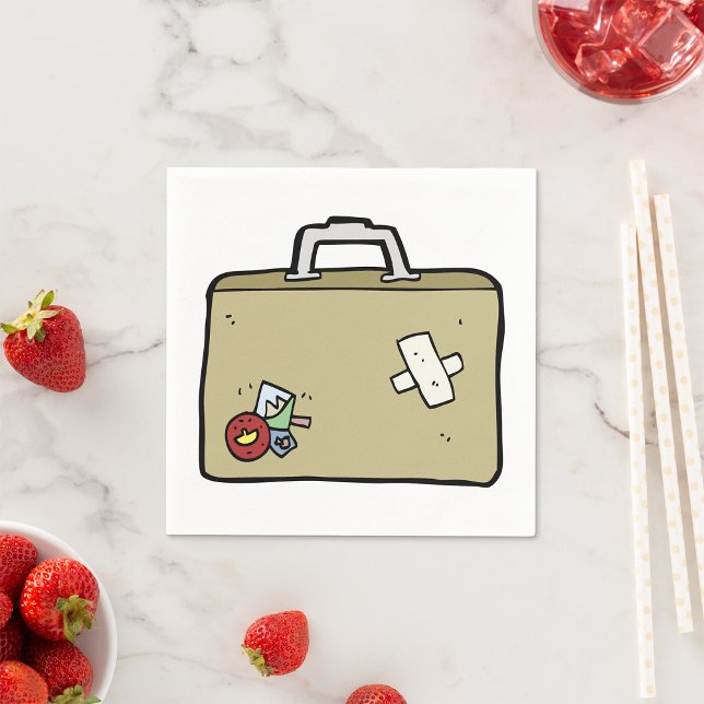 Gepäckpapier Napkins Serviette (Von Creator hochgeladen)