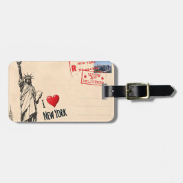 Gepäcktag New York Gepäckanhänger