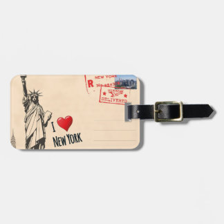 Gepäcktag New York Gepäckanhänger