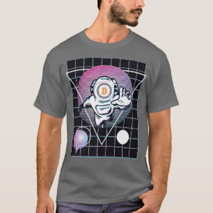 Gepackter Bitcoin Astronaut Premium T - Shirt