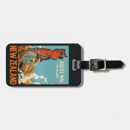 Gepäckumbau Vintager Reise Neuseelands Gepäckanhänger