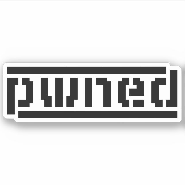 gepanzert aufkleber (Vorderseite)