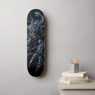 Gepanzerte Cyber-Drachen-Klauen-Deck - 3D Schwarz Skateboard