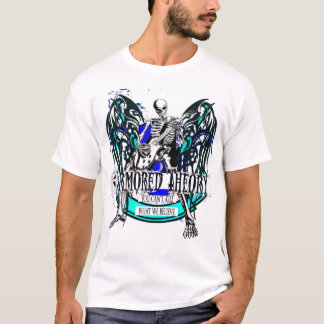 Gepanzerte Theorie epischer (so Metall) White T T-Shirt