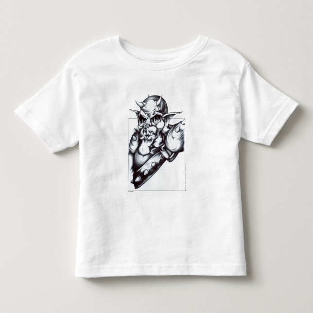 Gepanzertes Orc Kleinkind T-shirt (Vorderseite)