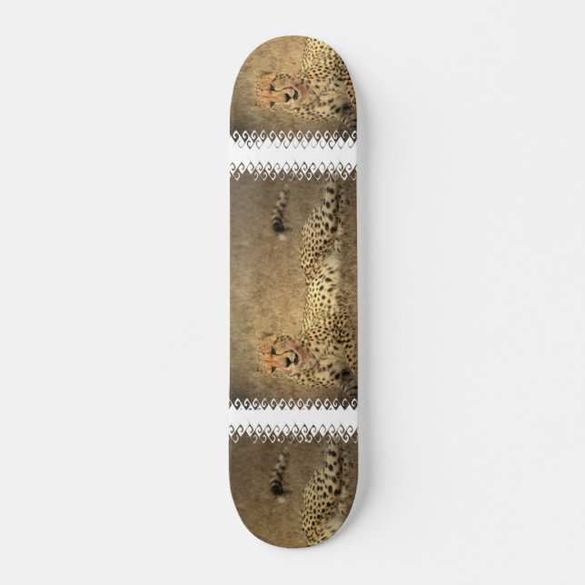 Gepard beschmutzt Skateboard (Vorne)