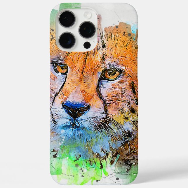 Gepard  Case-Mate iPhone hülle (Rückseite)