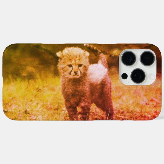 Gepard Case-Mate iPhone Hülle (Rückseite (Horizontal))