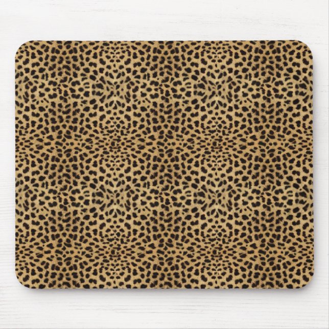 Gepard-Druck Mousepad (Vorne)