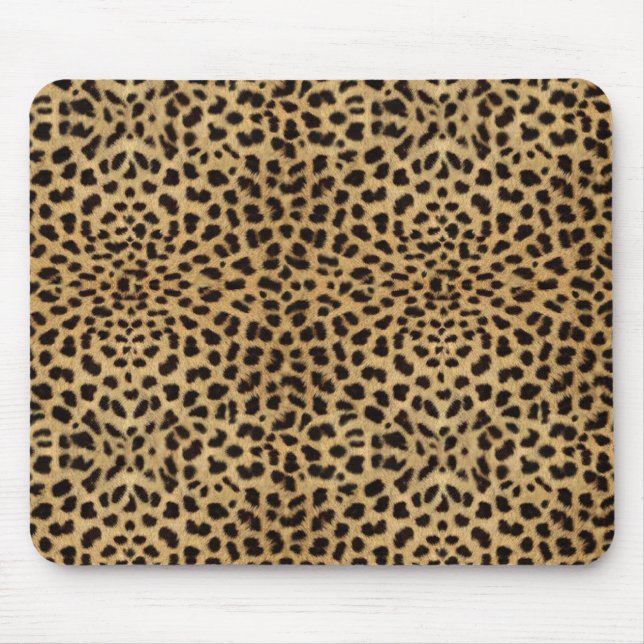 Gepard-Druck Mousepad (Vorne)