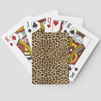 Gepard-Druck Spielkarten
