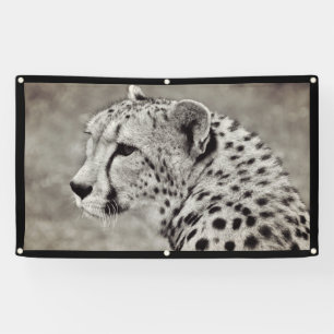 GEPARD Fahne MIT GUMMIMUFFEN Banner