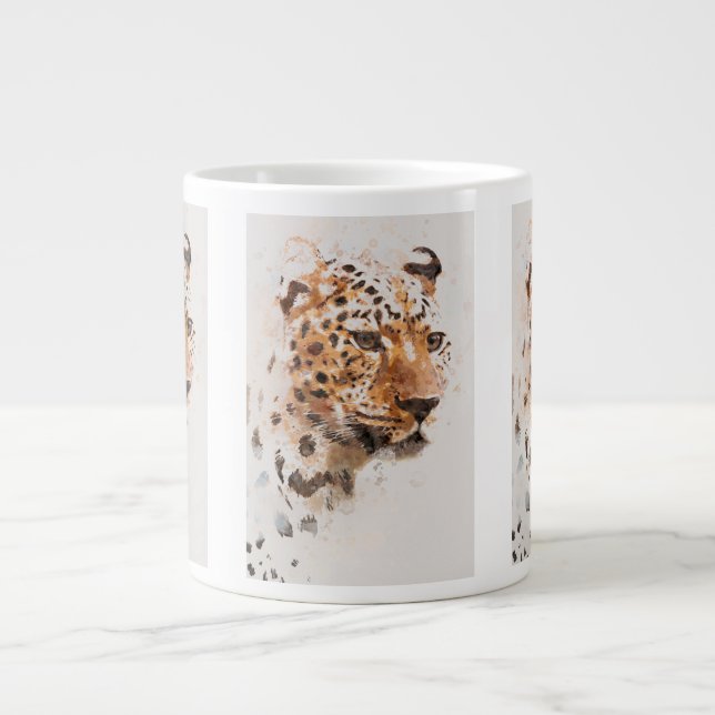 GEPARD GESICHT TASSE (Vorderseite)