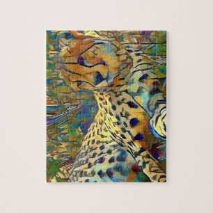 Gepard in Afrika Puzzle