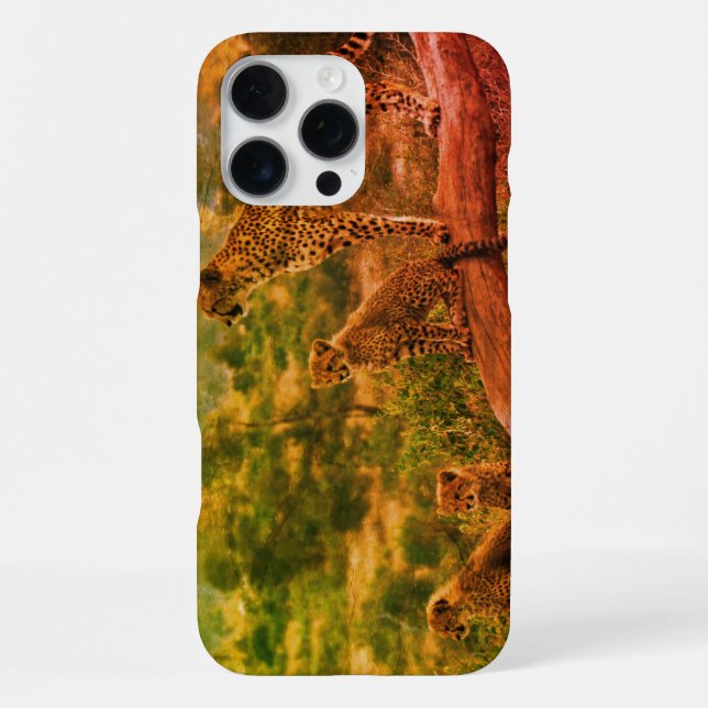 Gepard iPhone Hülle (Rückseite)