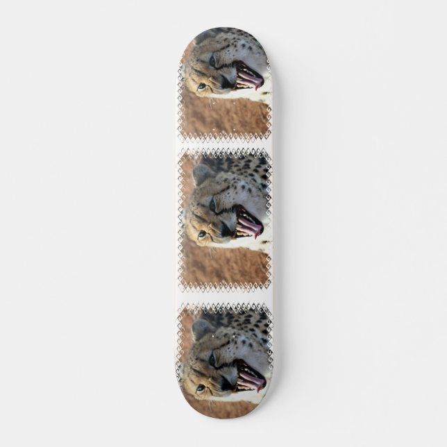 Gepard-Knäuel-Skateboard Skateboard (Vorne)