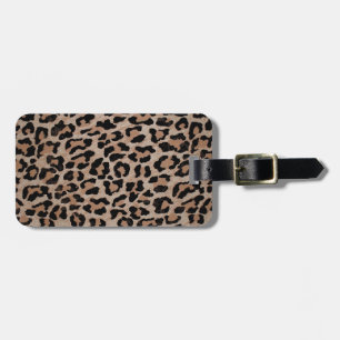 Gepard Leopardenprint Gepäckanhänger