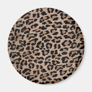 Gepard Leopardenprint Magnet