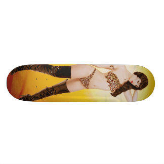 Gepard-Mädchen-Skateboard Skateboard