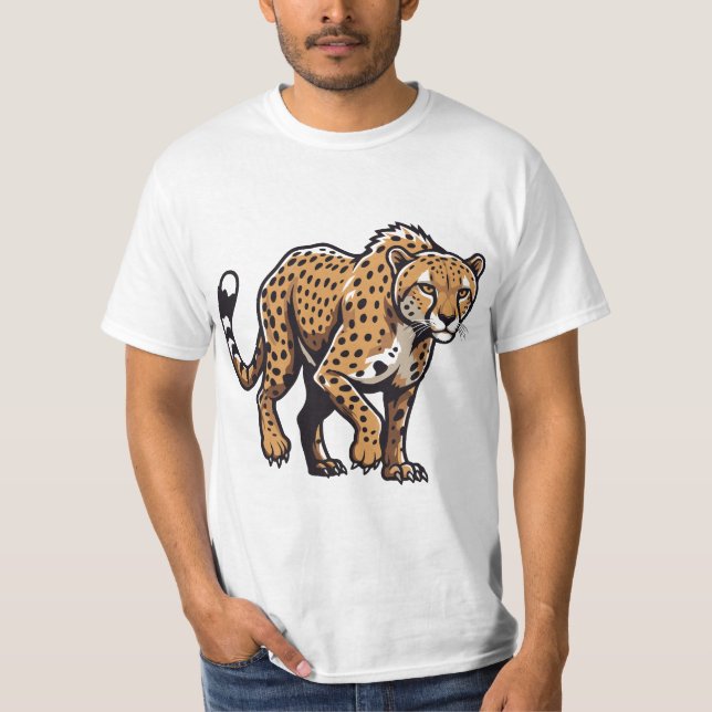 Gepard-Modus Ein T-Shirt (Vorderseite)