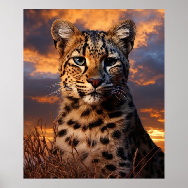 Gepard Poster (Vorne)