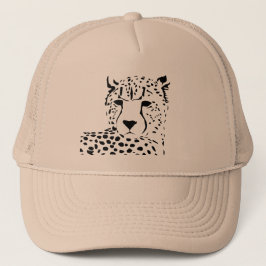 Gepard-Safari-Kappe Truckerkappe