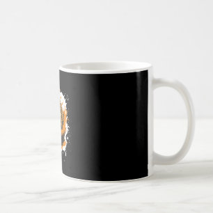 Gepard spielt Fußball lustiges Tier Kaffeetasse
