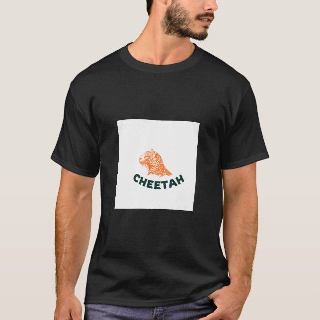 Gepard-T-Shirt T-Shirt (Vorderseite)